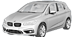 BMW F45 U0802 Fault Code